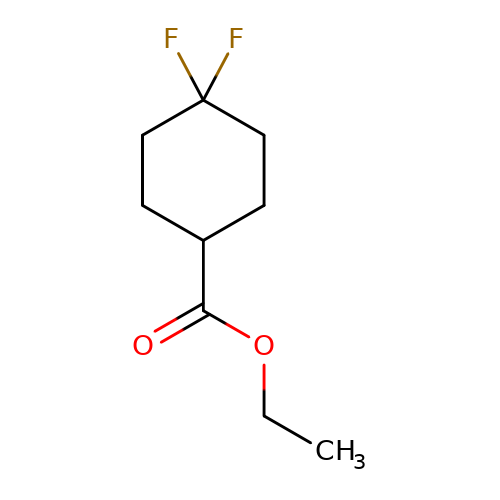 CAS:178312-47-5|Ethyl-4,4-difluorcyklohexan-1-karboxylát