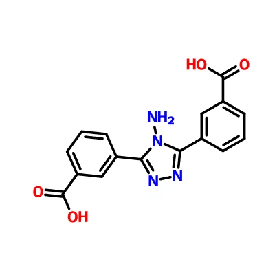 CAS 923057-85-6|4-amino-3,5-bis(3-karboxyfenyl)-4H-1,2,4-triazol