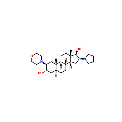 CAS 119302-20-4|(2b,3a,5a,16b,17b)-2-(4-morfolinyl)-16-(1-pyrrolidinyl)androstan-3,17-diol