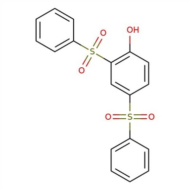CAS:177325-75-6|2,4-bis(fenylsulfonyl)fenol|Prostředek pro vývoj barvy