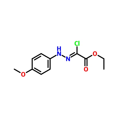CAS 27143-07-3|kyselina octová, 2-chlor-2-[2-(4-methoxyfenyl)hydrazinyliden], ethylester