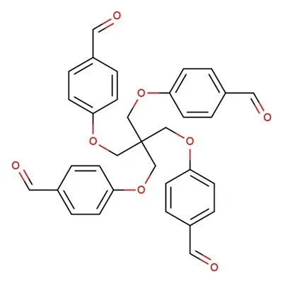 CAS:381670-43-5|4,4'-((2,2-bis((4-formylfenoxy)methyl)propan-1,3-diyl)bis(oxy))dibenzaldehyd