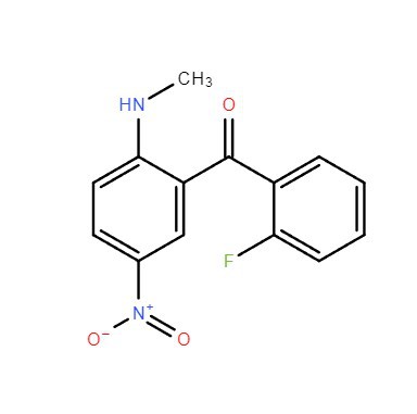CAS:735-06-8|2'-Fluor-2-methylamino-5-nitrobenzofenon