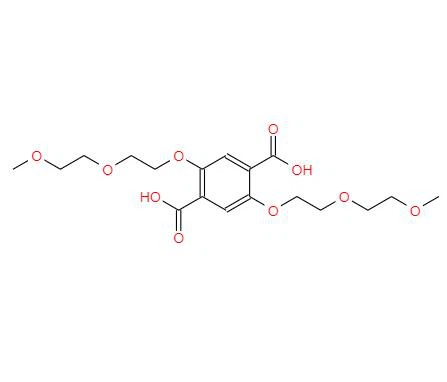CAS:116160-23-7丨2,5-kyselina bis(2-(2-methoxyethoxy)ethoxy)tereftalová