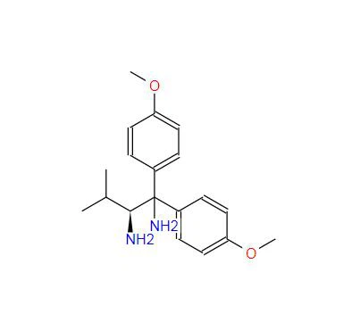 CAS:148369-91-9丨(S)-1,1-bis(4-methoxyfenyl)-3-methylbutan-1,2-diamin