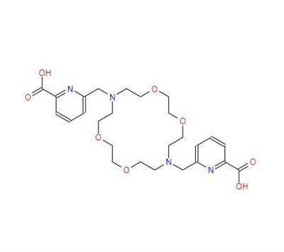 CAS:1128304-86-8丨6,6'-((1,4,10,13-Tetraoxa-7,16-diazacyklooktadekan-7,16- kyselina diyl)bis(methylen))dipikolinová
