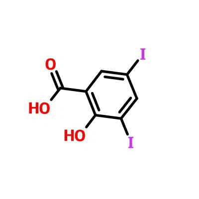 CAS:133-91-5|2-Hydroxy-3,5-kyselina dijodbenzoová